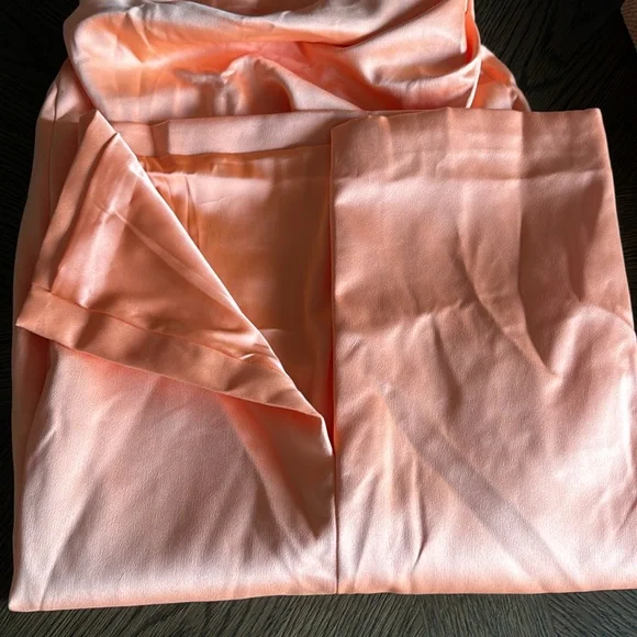 HOUSE OF CB ALORA TANGERINE STRAPLESS CORSET MIDI DRESS, Size Small,$255 - Picture 13 of 15